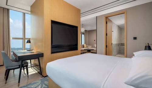 Suite, 1 cama de matrimonio grande, vistas a la bahía