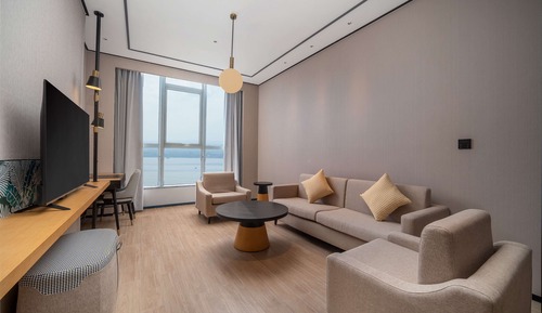 Suite Deluxe, 1 cama de matrimonio grande, vistas al mar