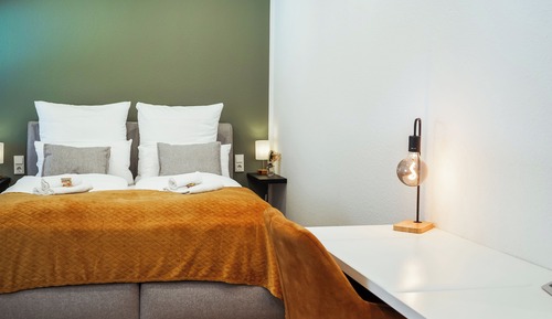 Apartamento Confort, 1 cama de matrimonio grande con sofá cama