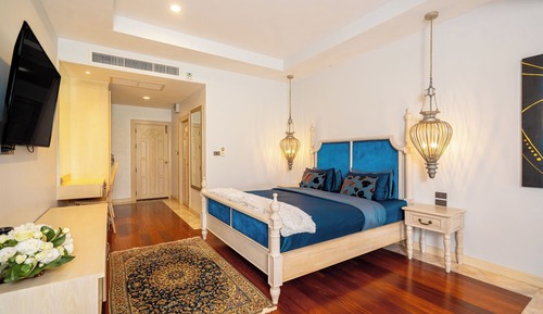Habitación Deluxe doble, balcón, vistas al mar