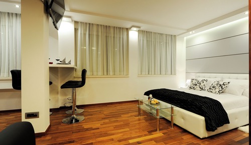 Suite estudio Deluxe, vistas al patio