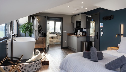 Loft de lujo, vistas al mar