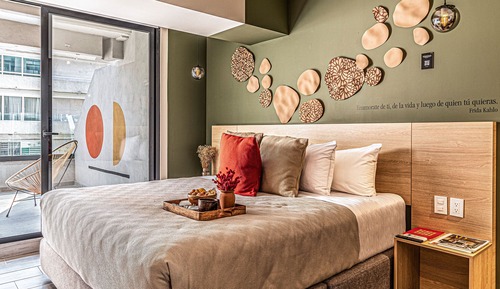 Loft Elite, balcón, vistas a la ciudad