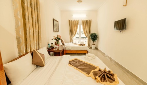 Habitación cuádruple Deluxe, vistas al valle