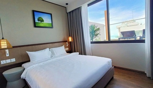 Ático Premier, 2 habitaciones, piscina privada, vistas a la playa