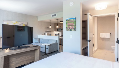 Estudio, 1 cama de matrimonio grande con sofá cama, no fumadores (Hearing Accessible)