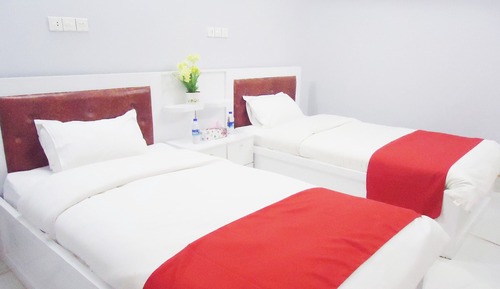 Habitación estándar con 2 camas individuales, vistas a la ciudad