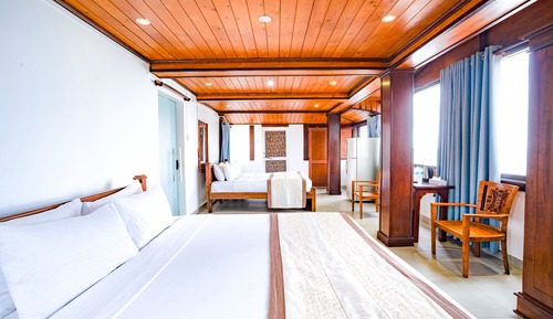 Habitación familiar, terraza, vistas al mar