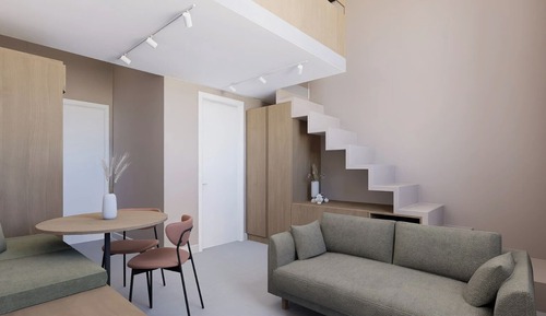 Estudio Deluxe, vistas a la ciudad