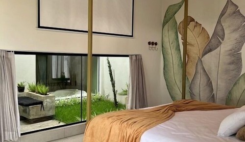 Chalet Deluxe, vistas al jardín