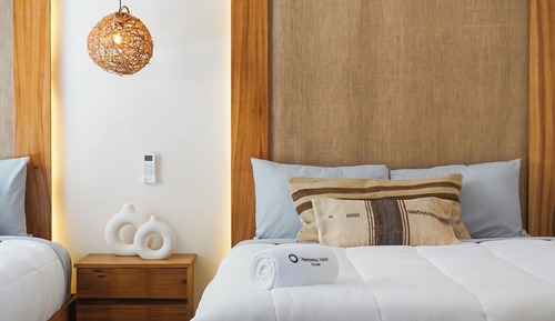 Apartamento Deluxe, 2 habitaciones, balcón, vistas a la piscina
