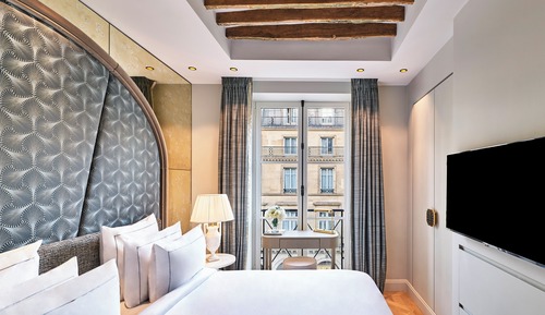 Suite superior, 1 cama de matrimonio grande, vistas a la ciudad (Castiglione Suite)