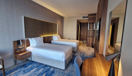 Habitación Deluxe con 2 camas individuales, vistas al mar