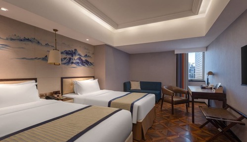 Habitación Confort con 1 cama doble o 2 individuales, vistas a la ciudad