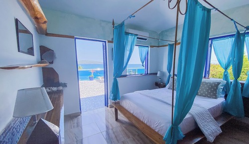 Habitación doble, vistas al mar