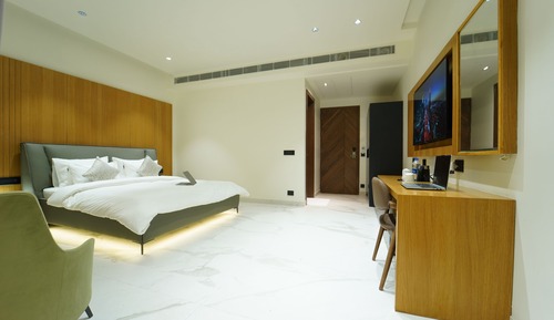 Habitación Premium, balcón, vistas a la piscina