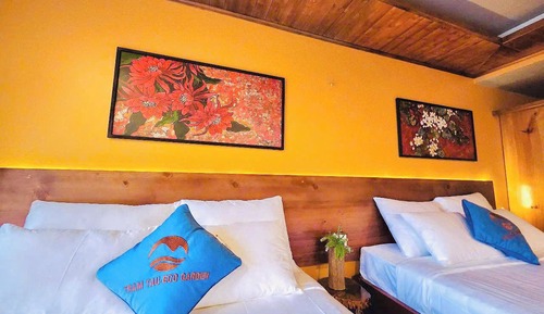 Habitación de diseño con 1 cama doble o 2 individuales