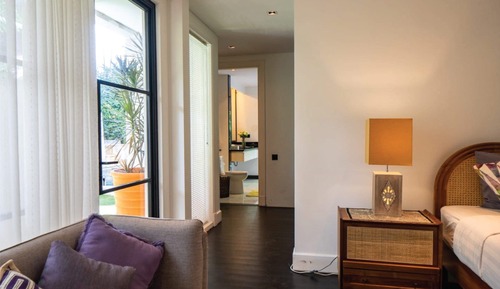 Suite, vistas al jardín