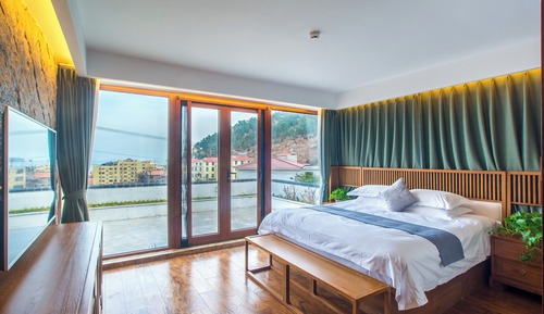 Habitación Elite con 2 camas individuales, vistas al mar