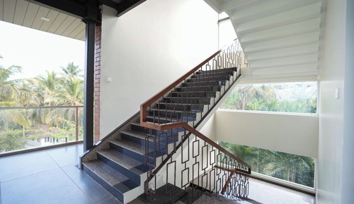 Habitación básica doble, balcón, vistas al jardín