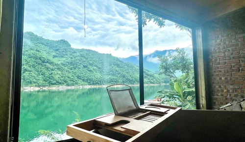 Bungalow Deluxe, vistas al lago, junto al lago