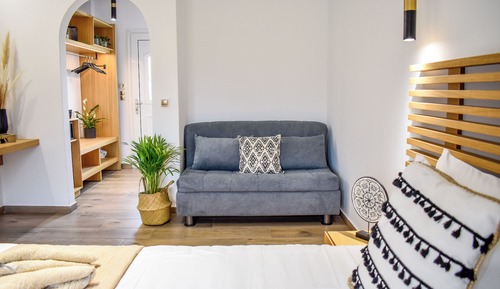 Habitación doble superior, vistas al jardín