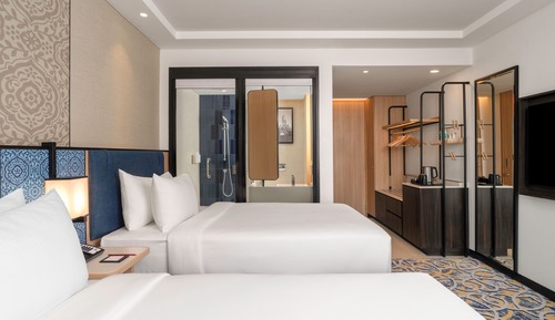 Habitación Deluxe, 2 camas individuales (Runway View)