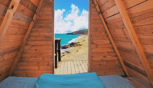 Habitación básica doble, vistas al mar