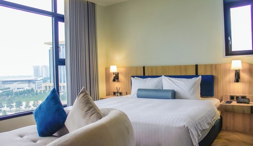 Habitación ejecutiva doble, 1 cama de matrimonio grande