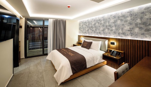 Habitación Deluxe, balcón, vistas a la ciudad
