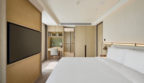 Suite Deluxe, 2 habitaciones, Acceso al salón del club, vistas a la ciudad