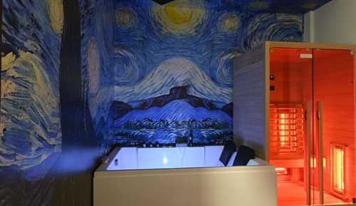Suite estudio, balcón, vistas a la piscina