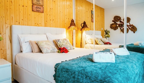 Bungalow romántico, vistas al jardín