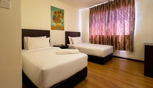 Habitación superior con 2 camas individuales