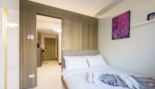 Apartamento familiar, 1 cama de matrimonio con sofá cama, frigorífico y microondas