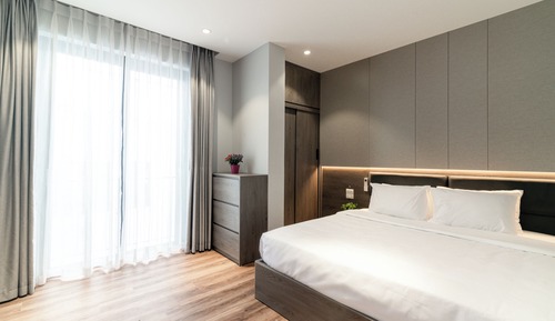 Apartamento Deluxe, 2 habitaciones, balcón, en una planta alta
