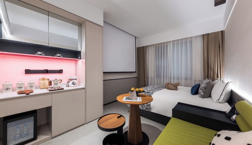 Habitación superior, 1 cama de matrimonio grande