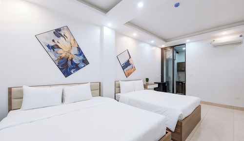 Habitación con 1 cama doble o 2 individuales