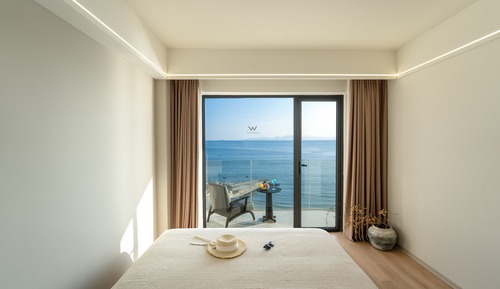 Habitación clásica doble, vistas al mar