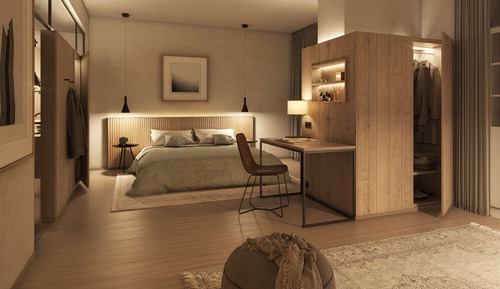 Habitación Deluxe doble, vistas al jardín