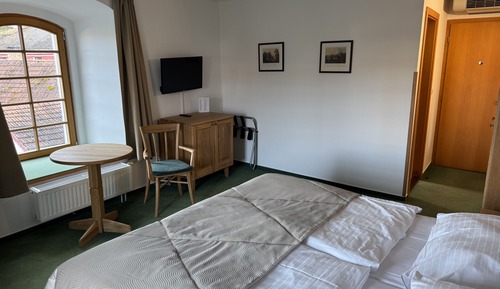 Habitación romántica doble, vistas al río