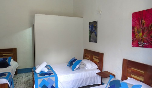 Habitación triple estándar, vistas a la montaña