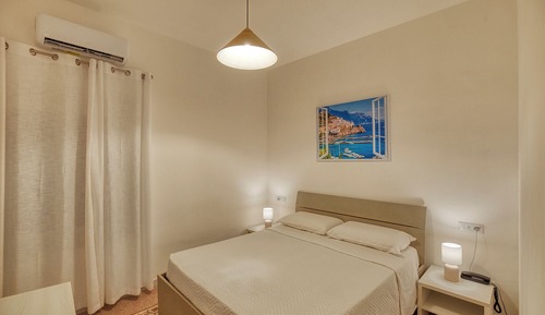 Habitación estándar, 1 cama doble, baño privado, vistas al mar