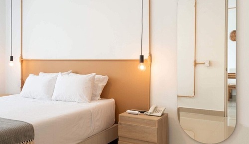 Estudio Deluxe, balcón, vistas a la ciudad