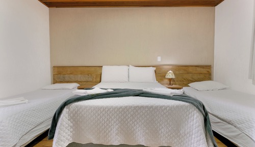 Habitación familiar, vistas al jardín