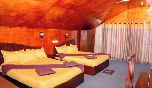 Habitación cuádruple familiar, 2 camas de matrimonio, Aire acondicionado, vistas al mar
