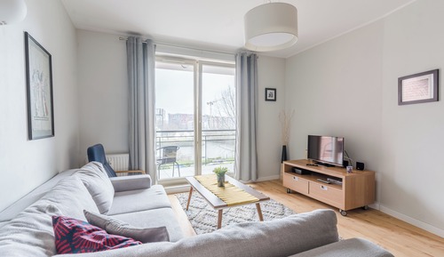 Apartamento Confort, balcón, vistas al río