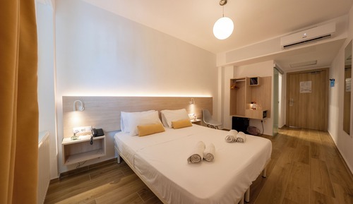 Habitación Premium doble, 2 camas individuales, balcón, vistas al mar