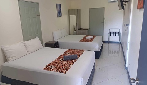 Habitación estándar con 1 cama doble o 2 individuales, vistas al jardín