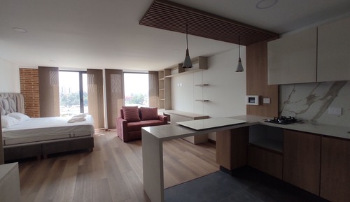 Apartamento básico, vistas a la ciudad